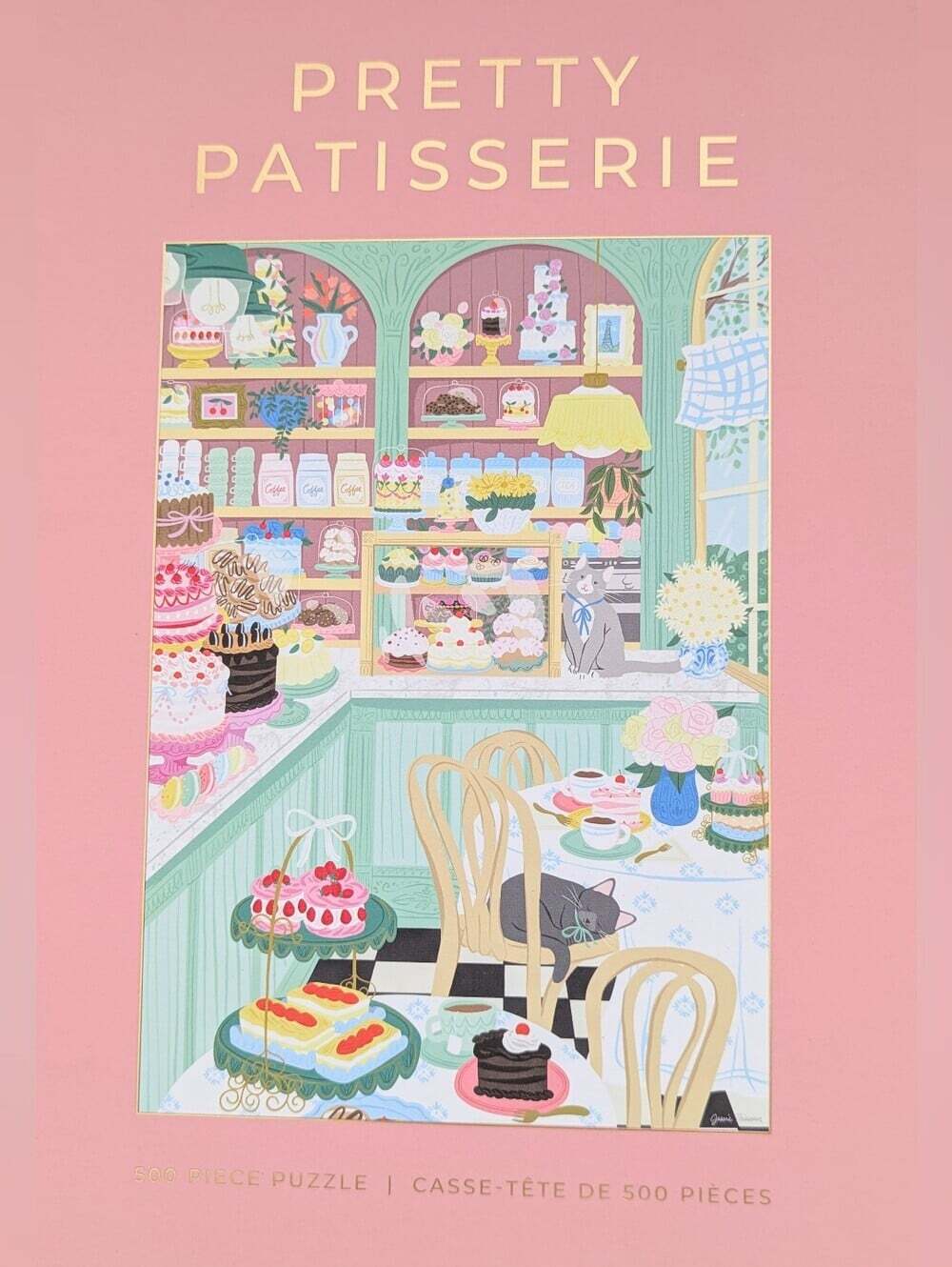 NEW IN BOX Hobbry "Pretty Patisserie" 500-Piece Puzzle - Picture 2 of 8